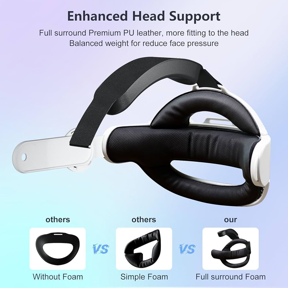 Quest 3s Kawaye Head Strap Compatible With Meta Quest 2